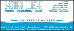 Santa Luzia Vidros Alumínio Acm