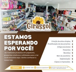 Girassol Papelaria, Presentes e Utilidades