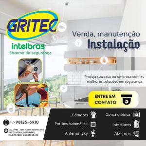 Gritec Intelbras Sistema de Segurança